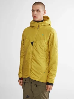 Klättermusen Fodrade Jackor Och Dunjackor-Alv Dusty Yellow
