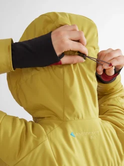 Klättermusen Fodrade Jackor Och Dunjackor-Alv Dusty Yellow