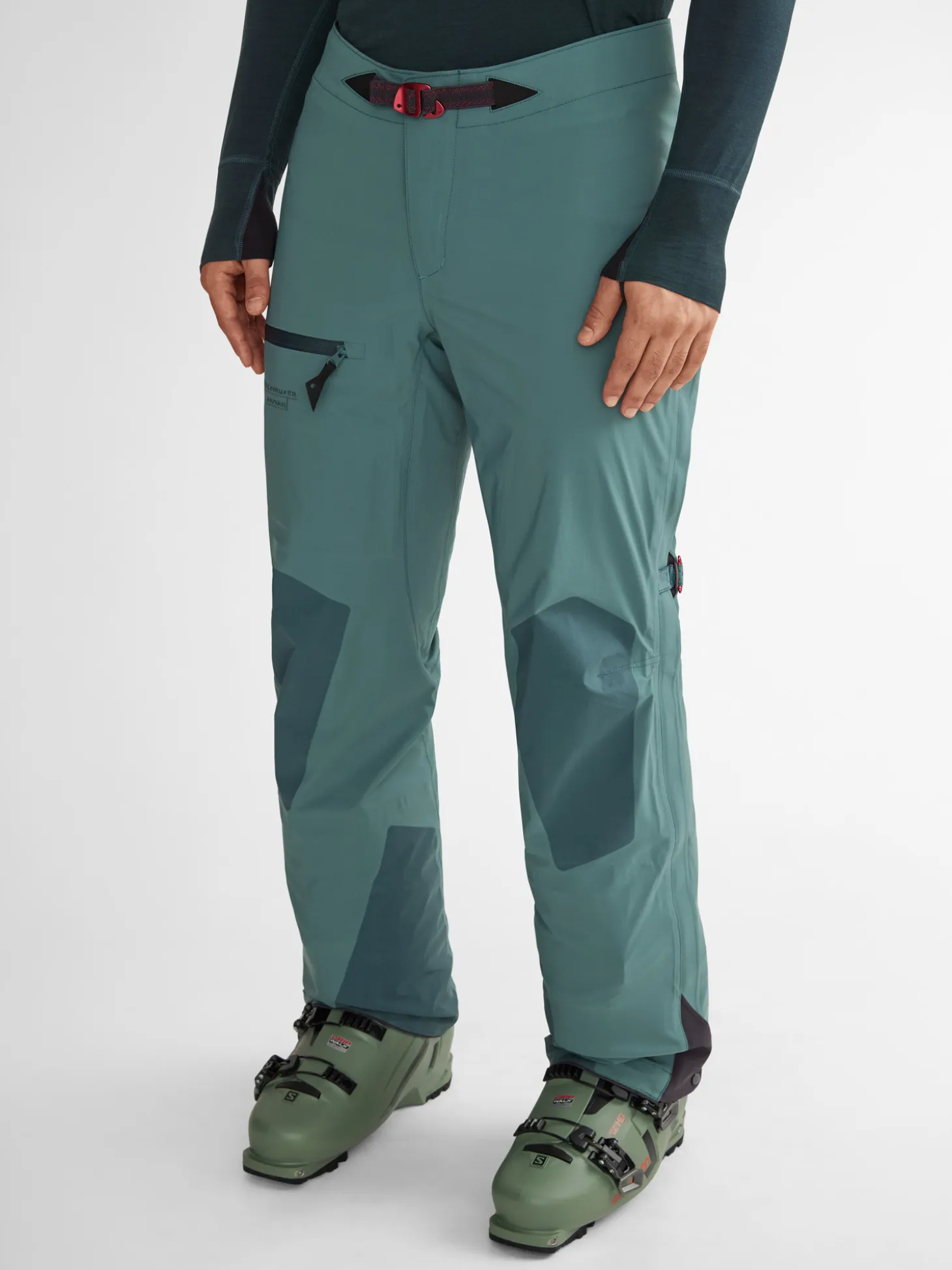 Klättermusen Skalbyxor-Andvare Frost Green