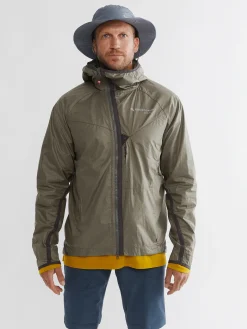 Klättermusen Vindresistenta Jackor-Ansur Dusty Green