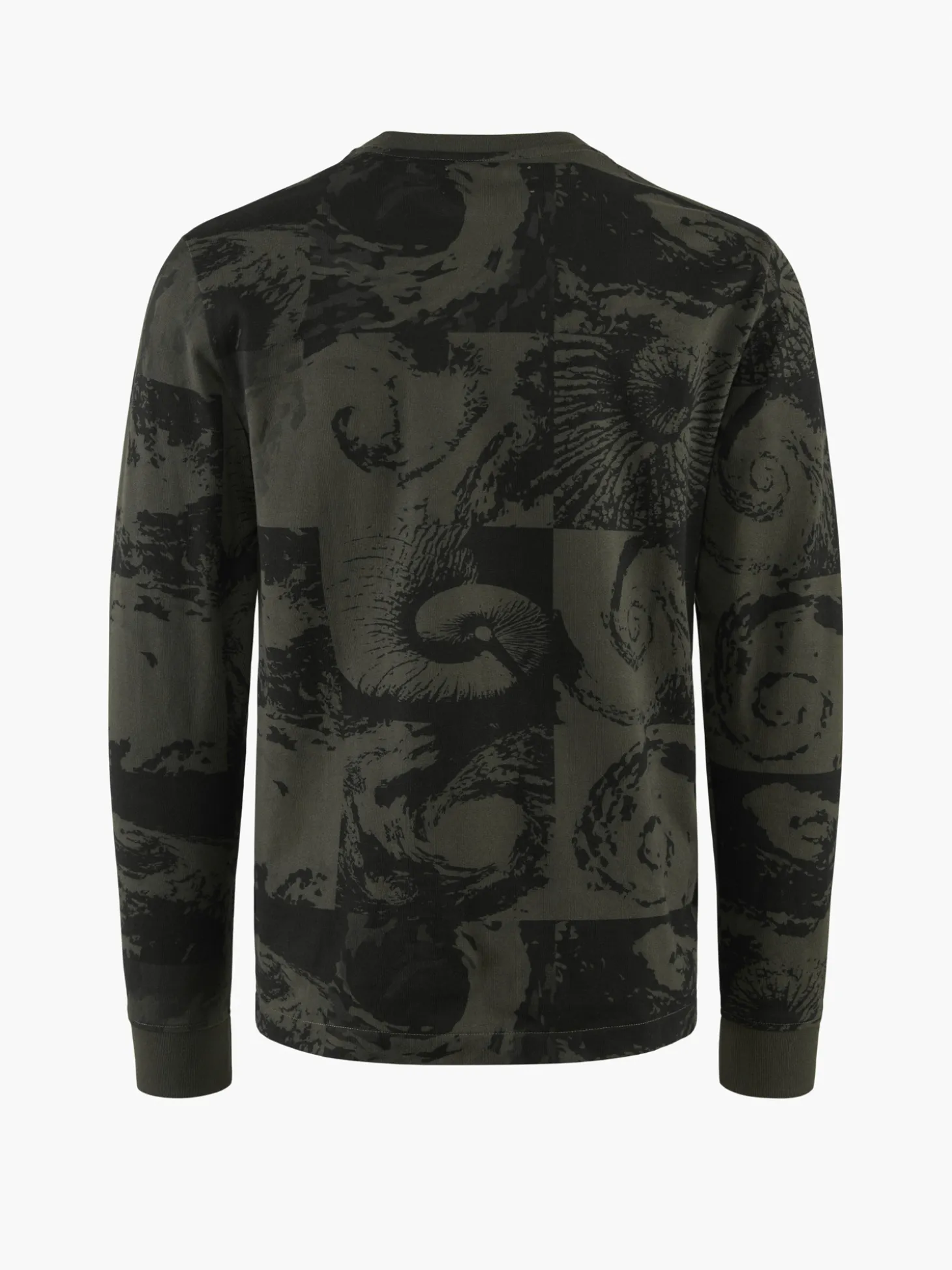Klättermusen T-Shirts & Toppar-Ask Ls Tee Hurricane Rosin Green