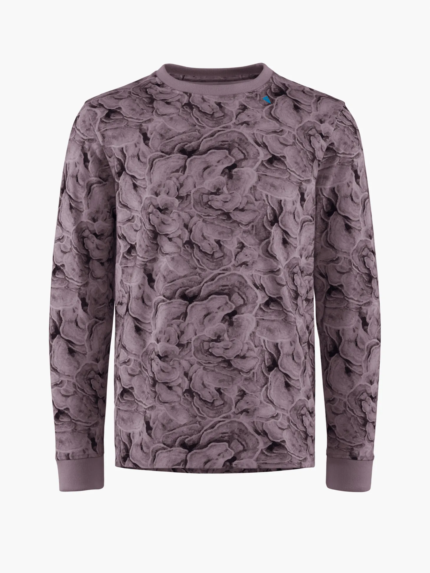 Klättermusen T-Shirts & Toppar-Ask Ls Tee Lichen Boysenberry