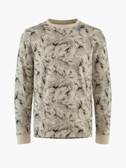 Klättermusen T-Shirts & Toppar-Ask Ls Tee Lichen Clay