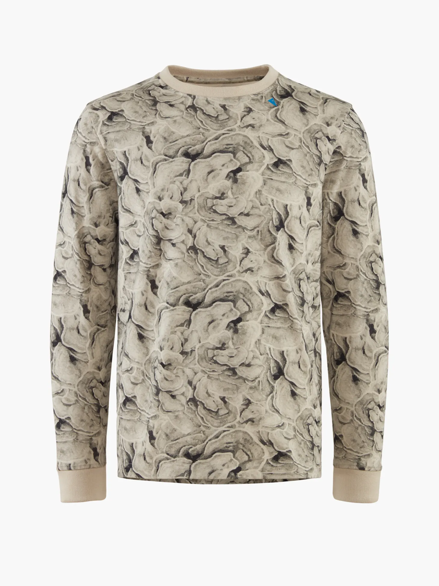 Klättermusen T-Shirts & Toppar-Ask Ls Tee Lichen Clay