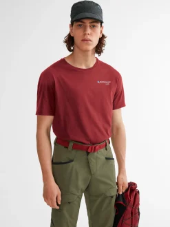 Klättermusen T-Shirts & Toppar-Association Burnt Russet