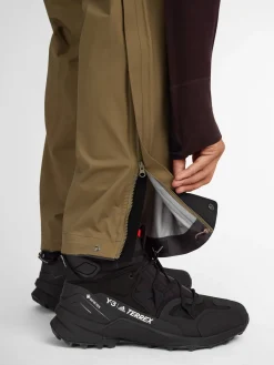 Klättermusen Skalbyxor-Asynja Olive Black