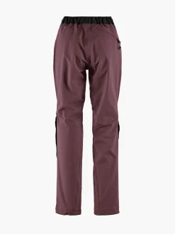Klättermusen Skalbyxor-Asynja Amaranth Red Black