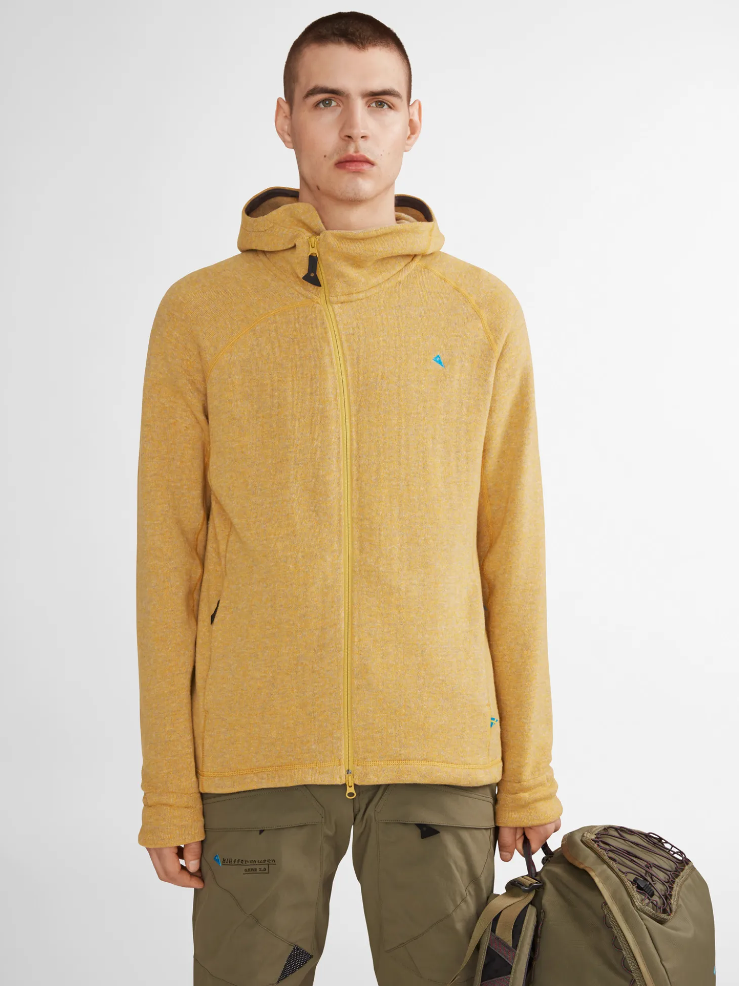 Klättermusen Tröjor & Fleece-Balder Hoodie Dusty Yellow