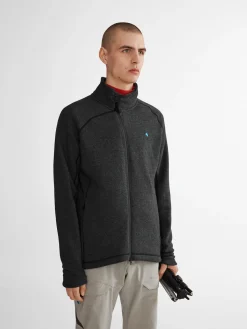 Klättermusen Tröjor & Fleece-Balder Zip Charcoal
