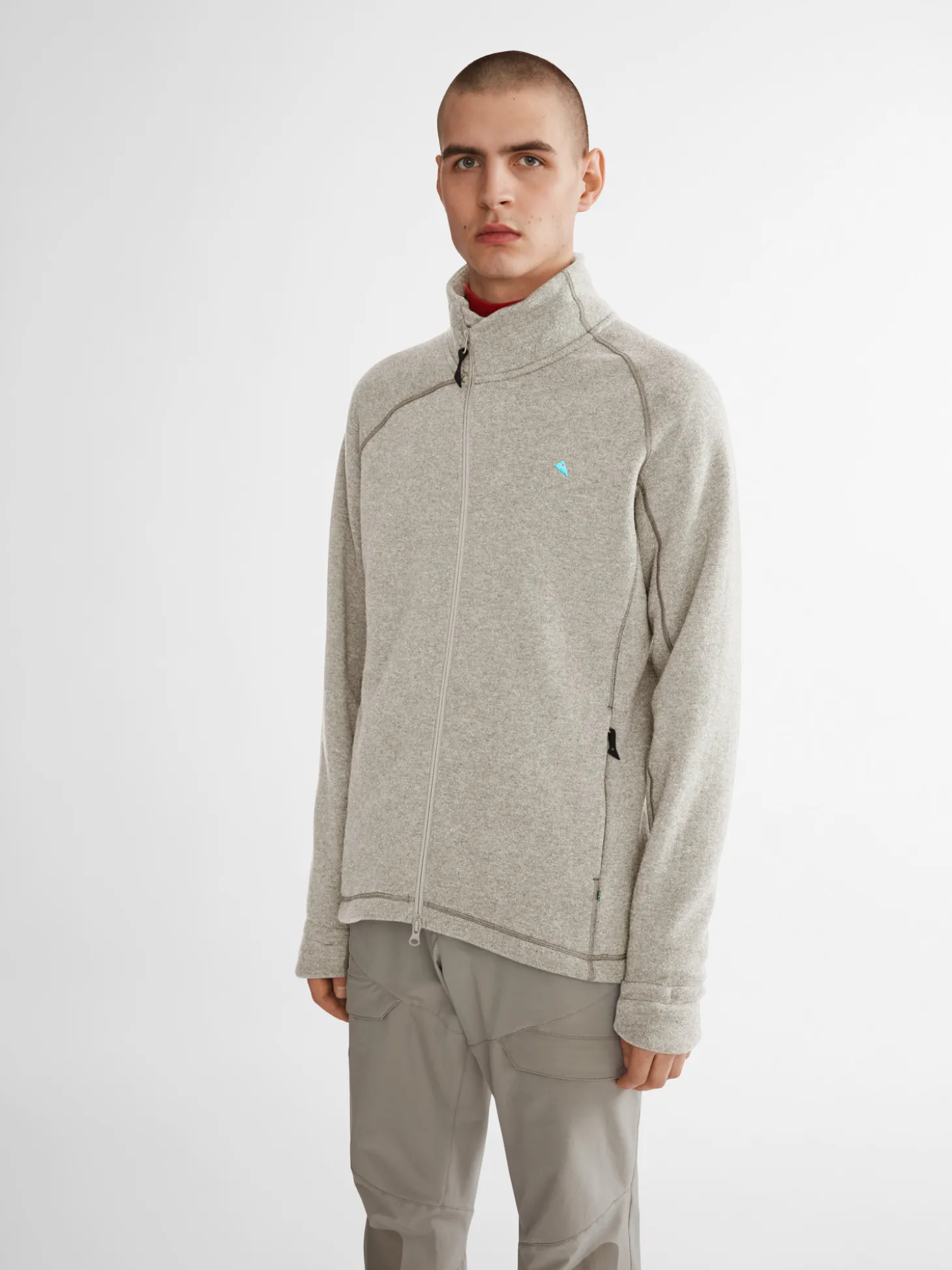 Klättermusen Tröjor & Fleece-Balder Zip Dark Moon