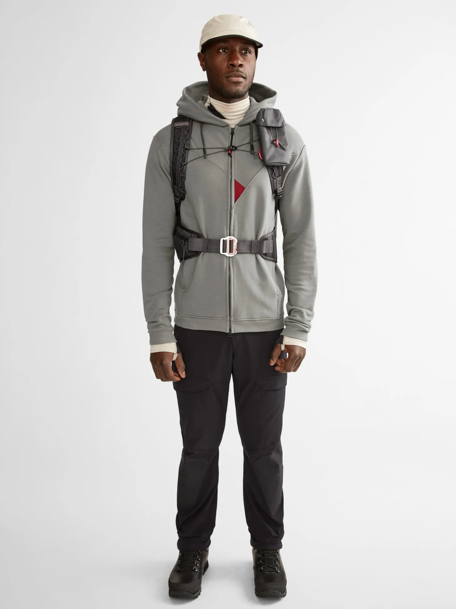 Klättermusen Tröjor & Fleece-Bauge Granit Grey