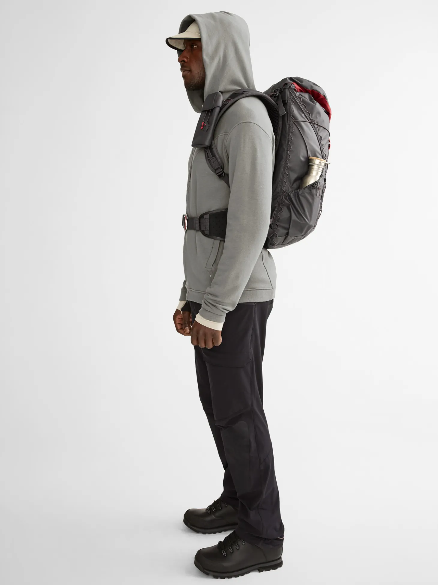 Klättermusen Tröjor & Fleece-Bauge Granit Grey
