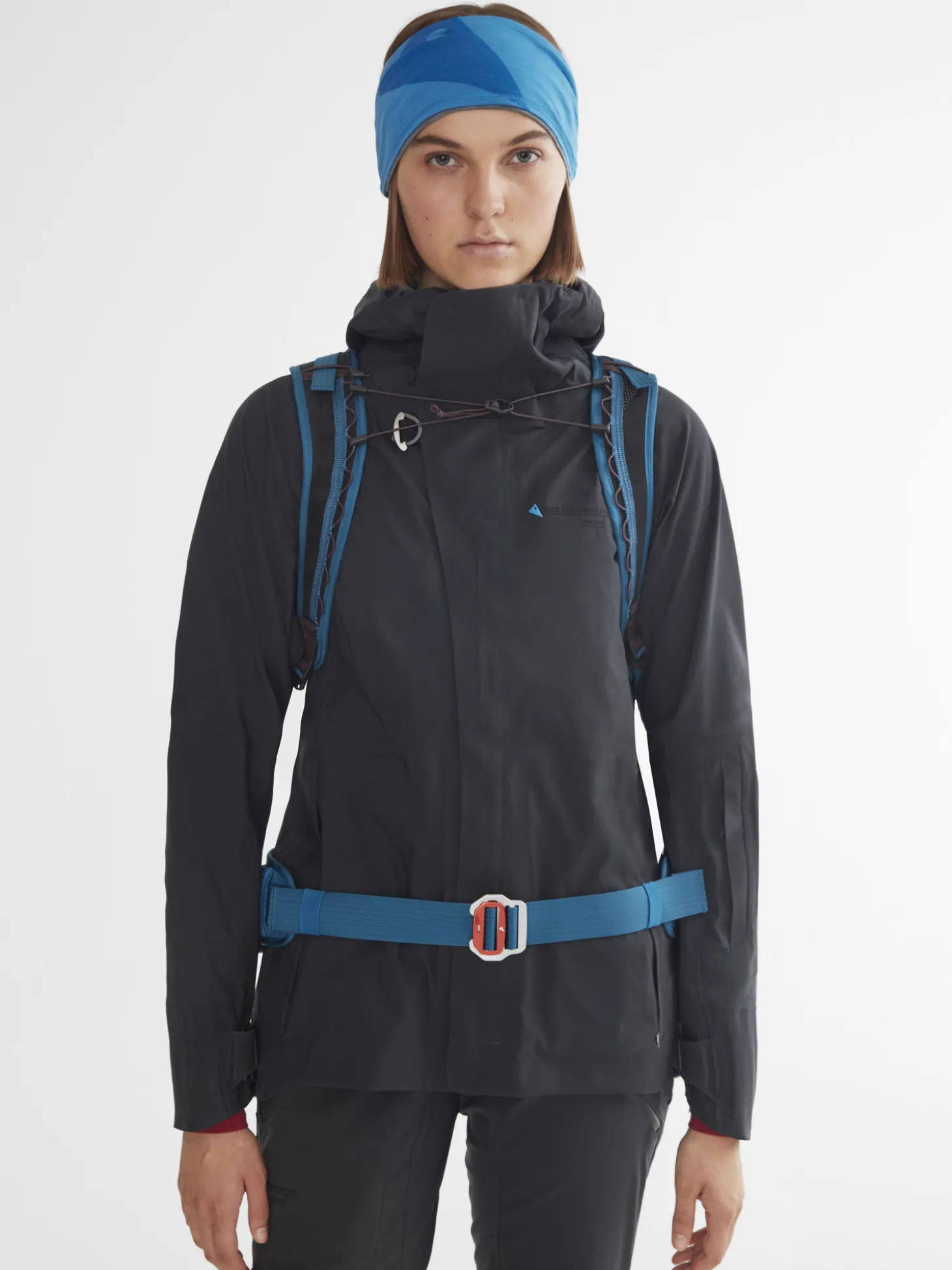 Klättermusen Hattar, Kepsar & Mössor-Eir Headband Sky Blue-Grey Melange