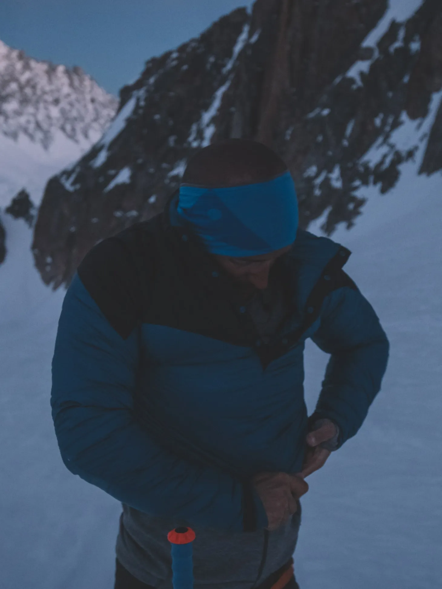 Klättermusen Hattar, Kepsar & Mössor-Eir Headband Sky Blue-Grey Melange