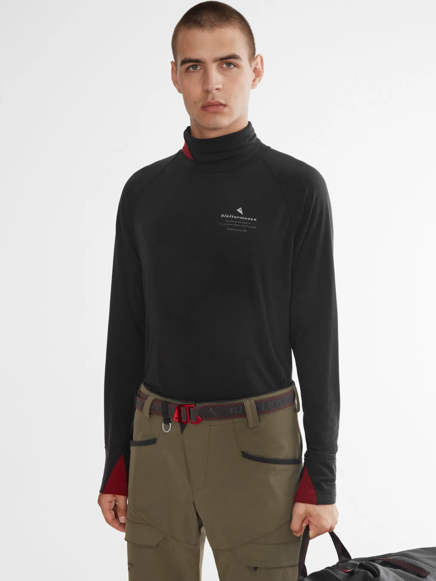 Klättermusen T-Shirts & Toppar-Fafne Dark Deep Sea