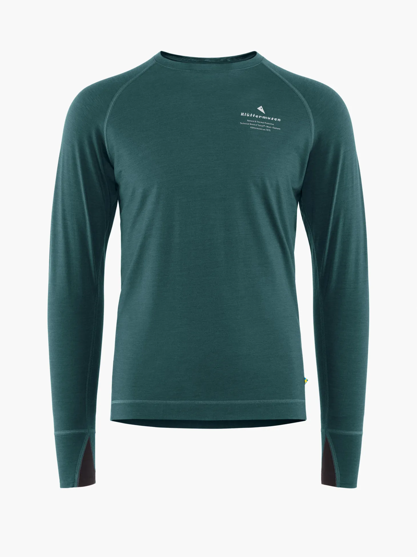 Klättermusen T-Shirts & Toppar-Fafne Dark Deep Sea