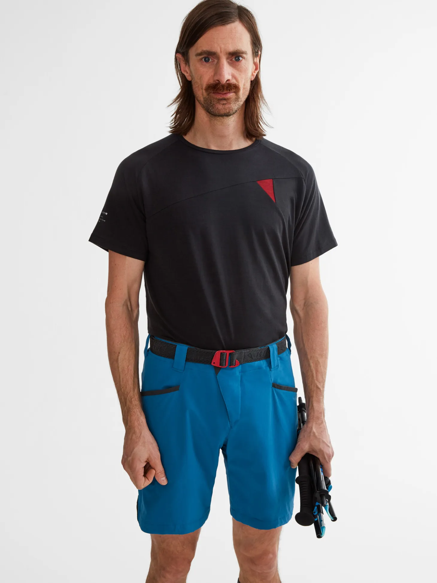 Klättermusen T-Shirts & Toppar-Fafne Dark Deep Sea