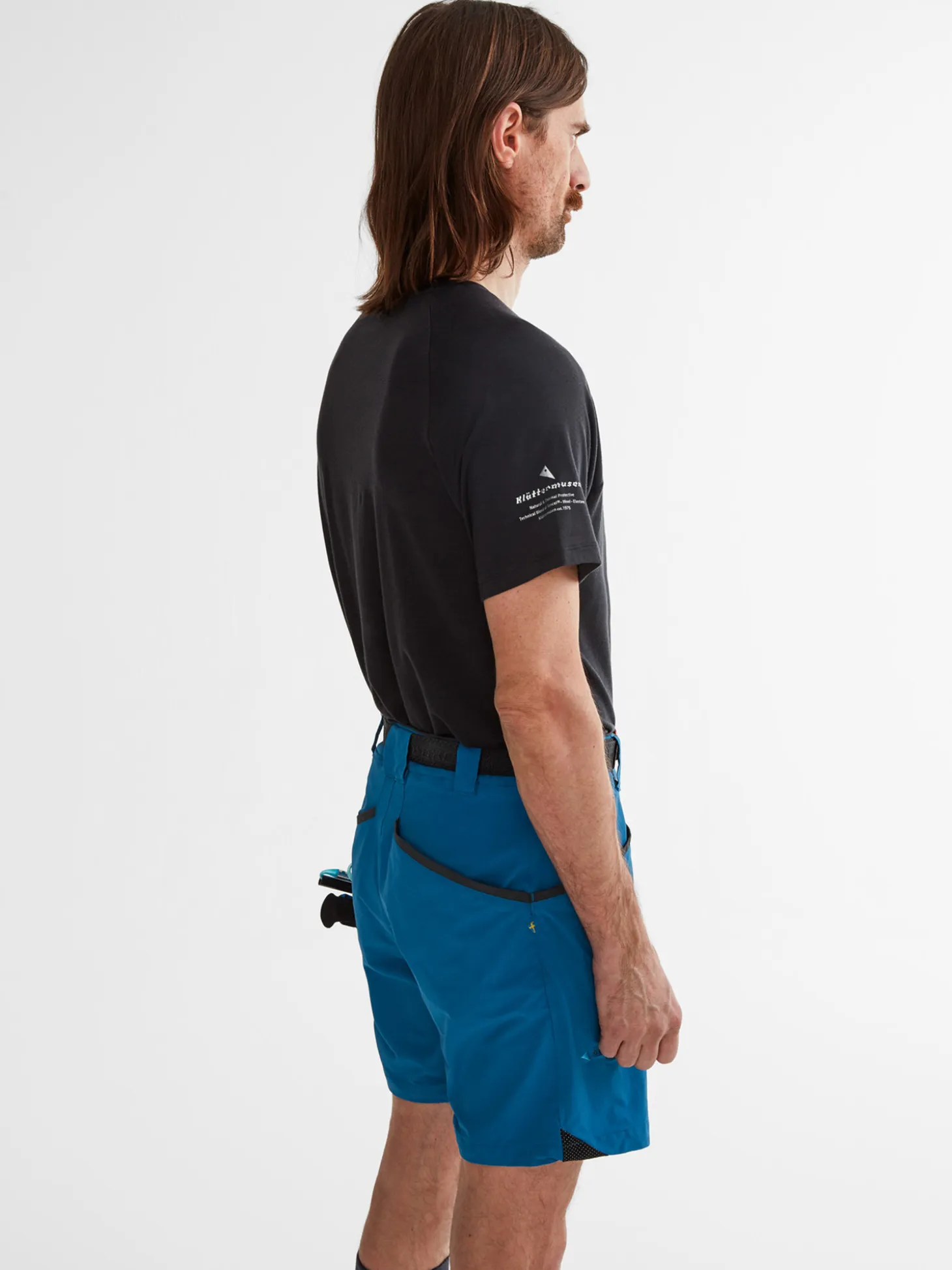 Klättermusen T-Shirts & Toppar-Fafne Dark Deep Sea