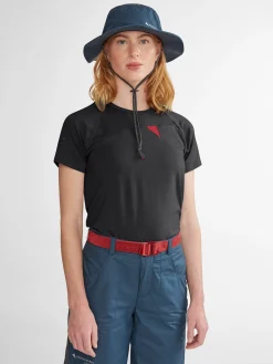 Klättermusen T-Shirts & Toppar-Fafne Dark Deep Sea