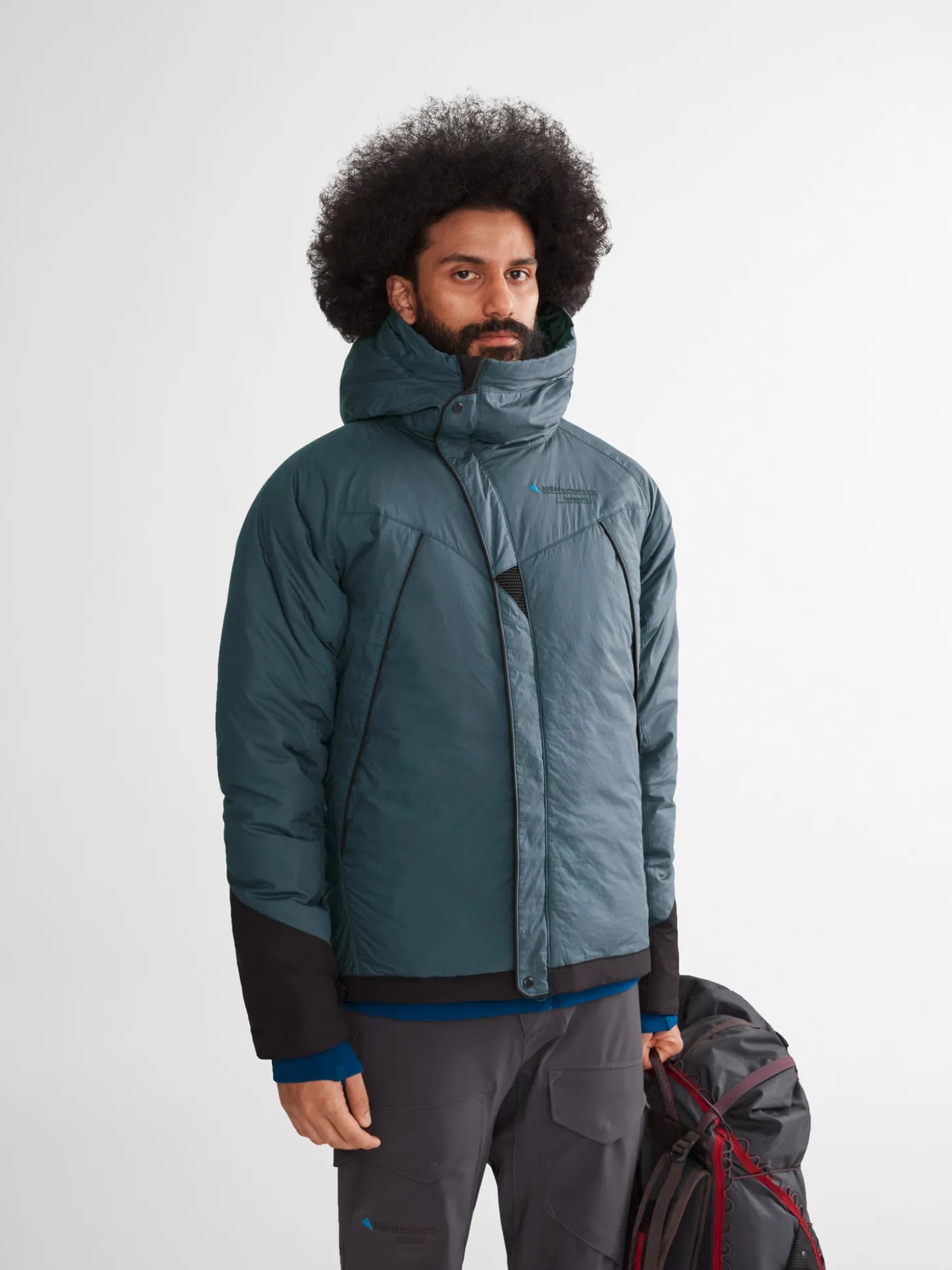 Klättermusen Fodrade Jackor Och Dunjackor-Farbaute Midnight Blue