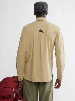 Klättermusen T-Shirts & Toppar-Garm Khaki