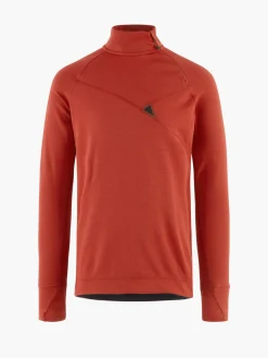 Klättermusen Tröjor & Fleece-Njorun Dark Redwood