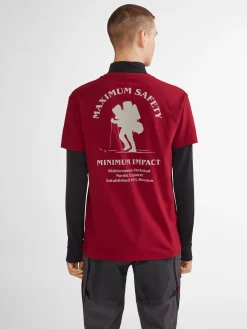 Klättermusen T-Shirts & Toppar-Nordic Explorer Burnt Russet