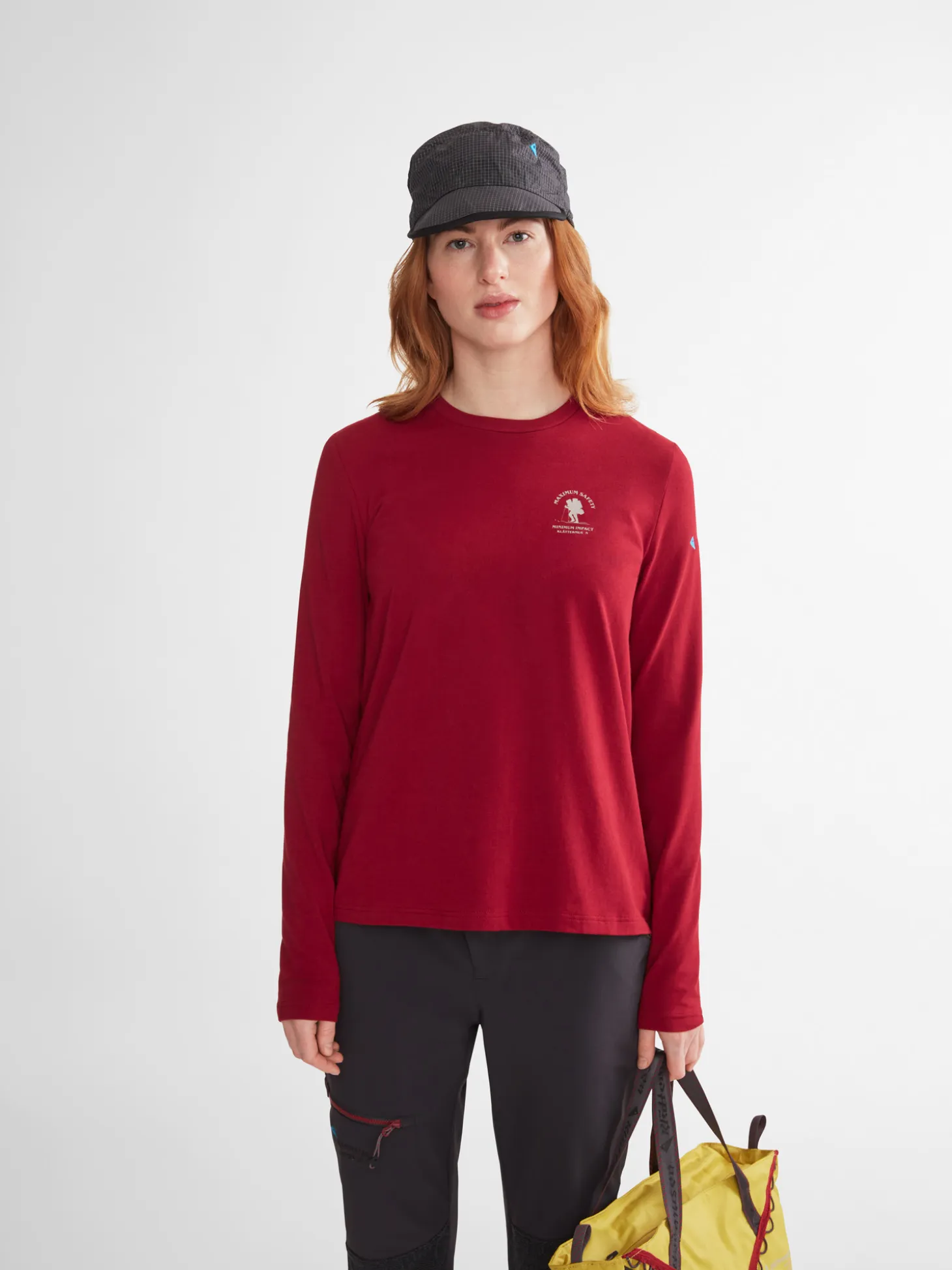 Klättermusen T-Shirts & Toppar-Nordic Explorer Burnt Russet
