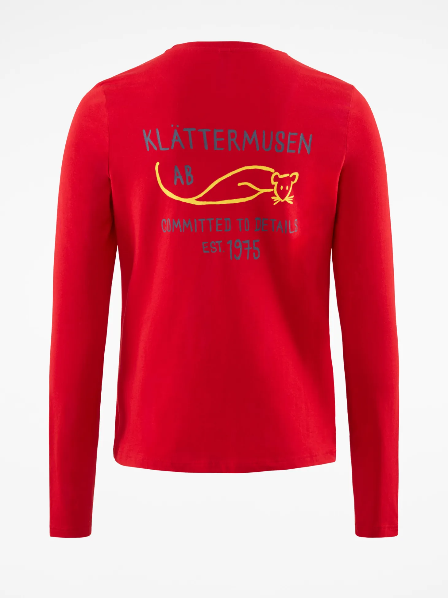 Klättermusen T-Shirts & Toppar-Runa Commitment True Red