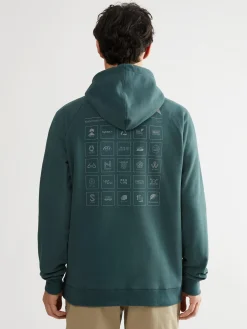 Klättermusen Tröjor & Fleece-Runa Elements Dark Deep Sea