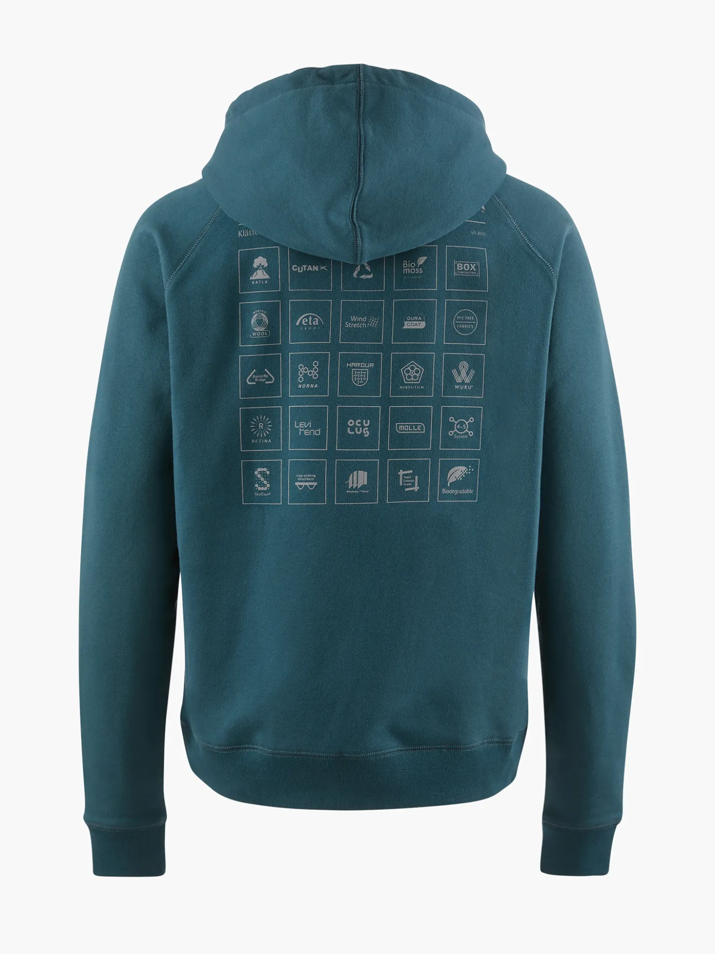 Klättermusen Tröjor & Fleece-Runa Elements Dark Deep Sea