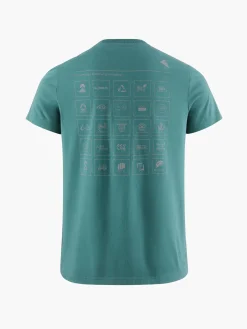 Klättermusen T-Shirts & Toppar-Runa Elements Frost Green