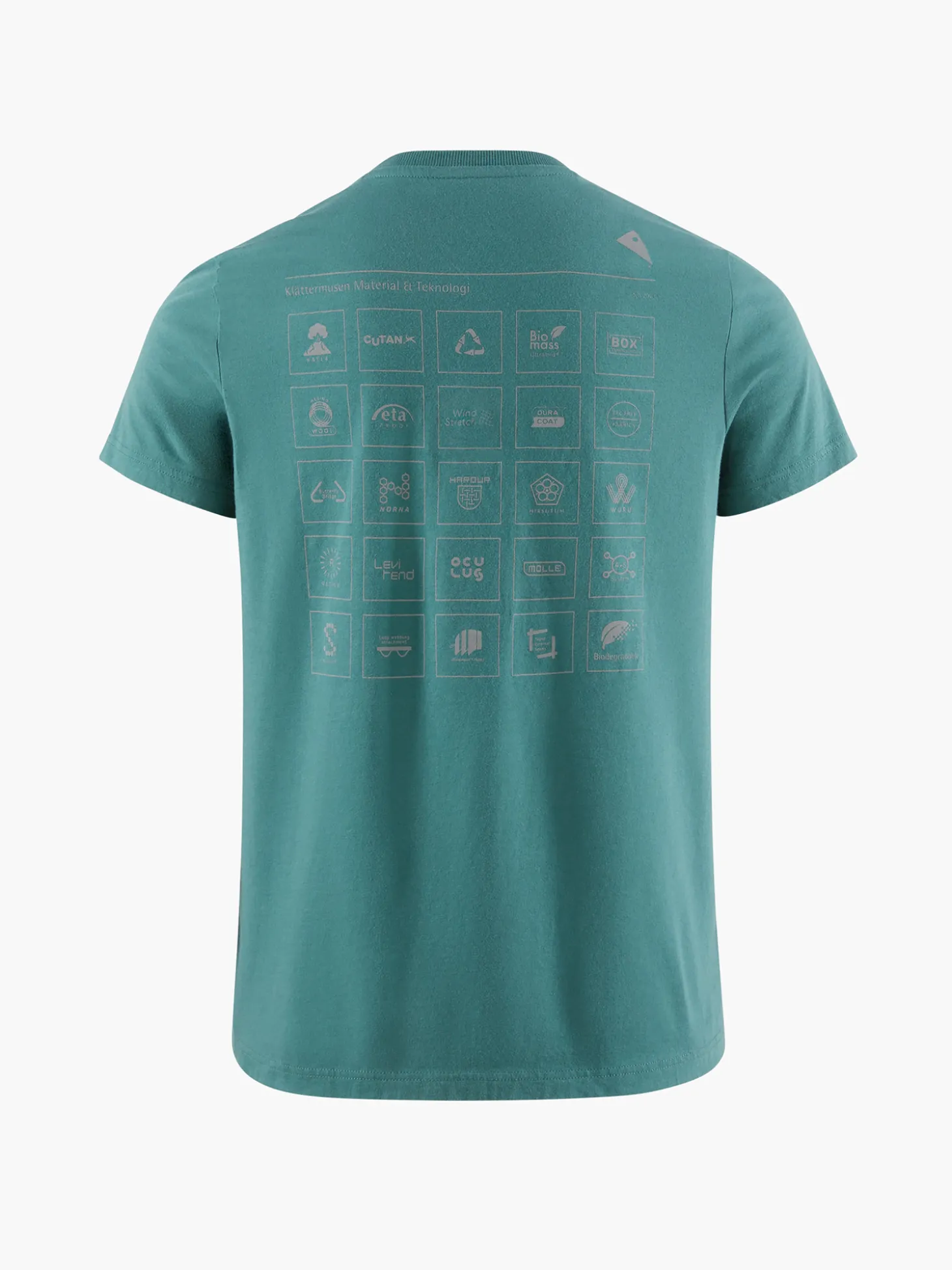 Klättermusen T-Shirts & Toppar-Runa Elements Frost Green