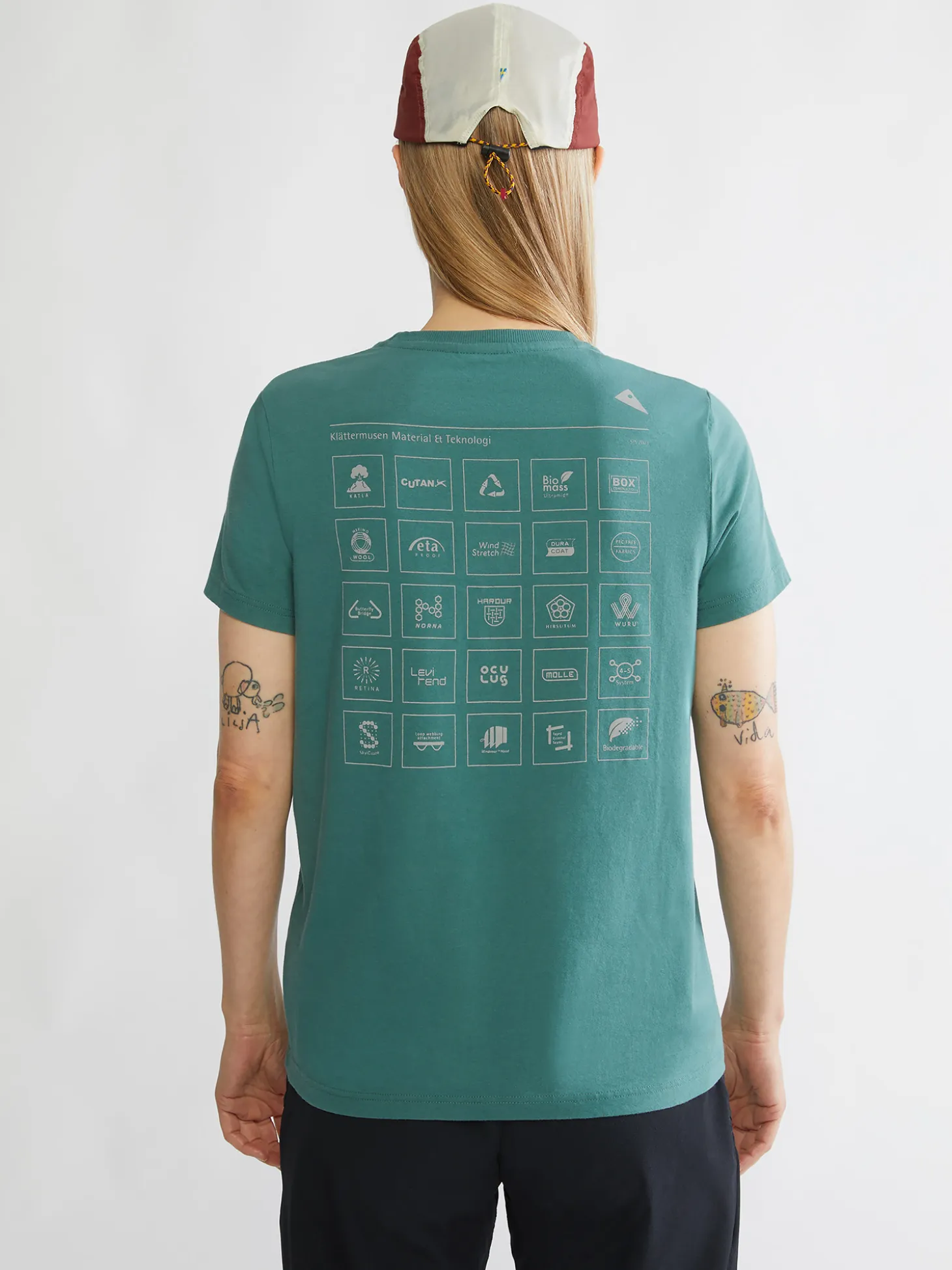 Klättermusen T-Shirts & Toppar-Runa Elements Snow