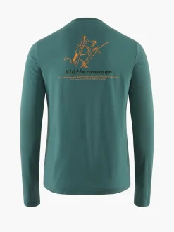 Klättermusen T-Shirts & Toppar-Runa Endeavour Frost Green