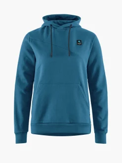 Klättermusen Tröjor & Fleece-Runa Maker Hoodie Monkshood Blue