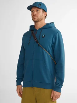 Klättermusen Tröjor & Fleece-Runa Maker Zip Hoodie Rose Red