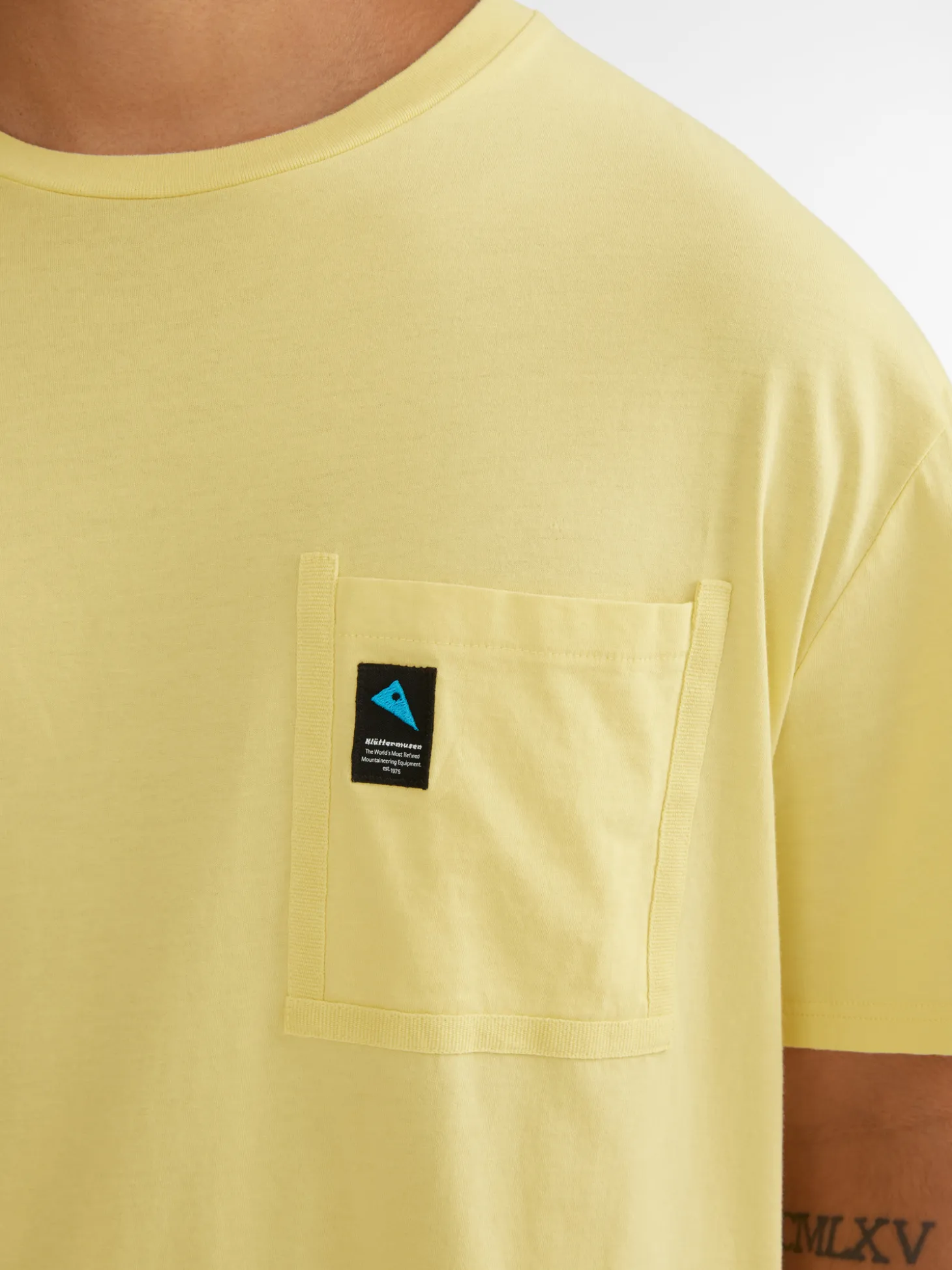 Klättermusen T-Shirts & Toppar-Runa Pocket Thistle Blue