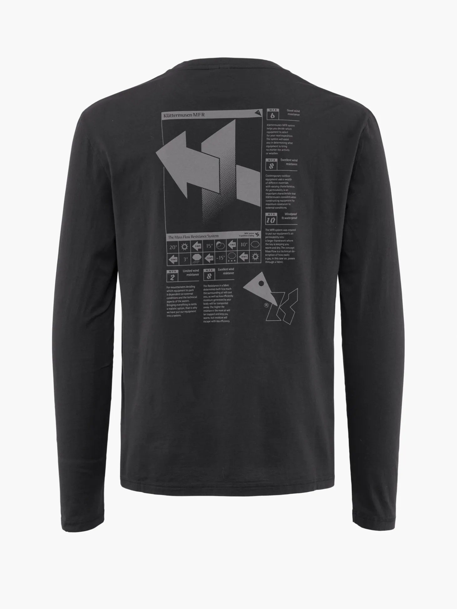 Klättermusen T-Shirts & Toppar-Runa Refined Raven