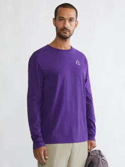 Klättermusen T-Shirts & Toppar-Runa Scrambling Purple