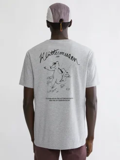 Klättermusen T-Shirts & Toppar-Runa Scrambling Grey Melange