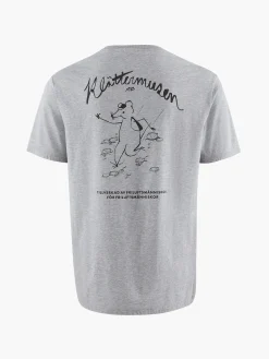 Klättermusen T-Shirts & Toppar-Runa Scrambling Grey Melange