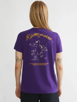 Klättermusen T-Shirts & Toppar-Runa Scrambling Purple