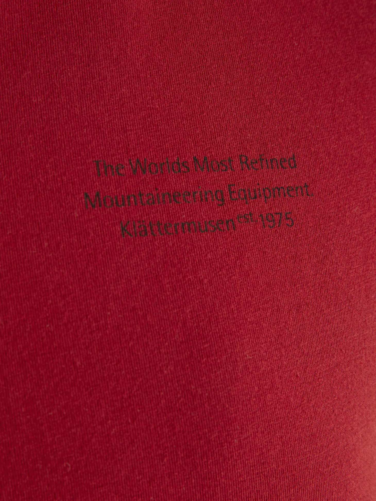 Klättermusen T-Shirts & Toppar-Runa Statement Burnt Russet