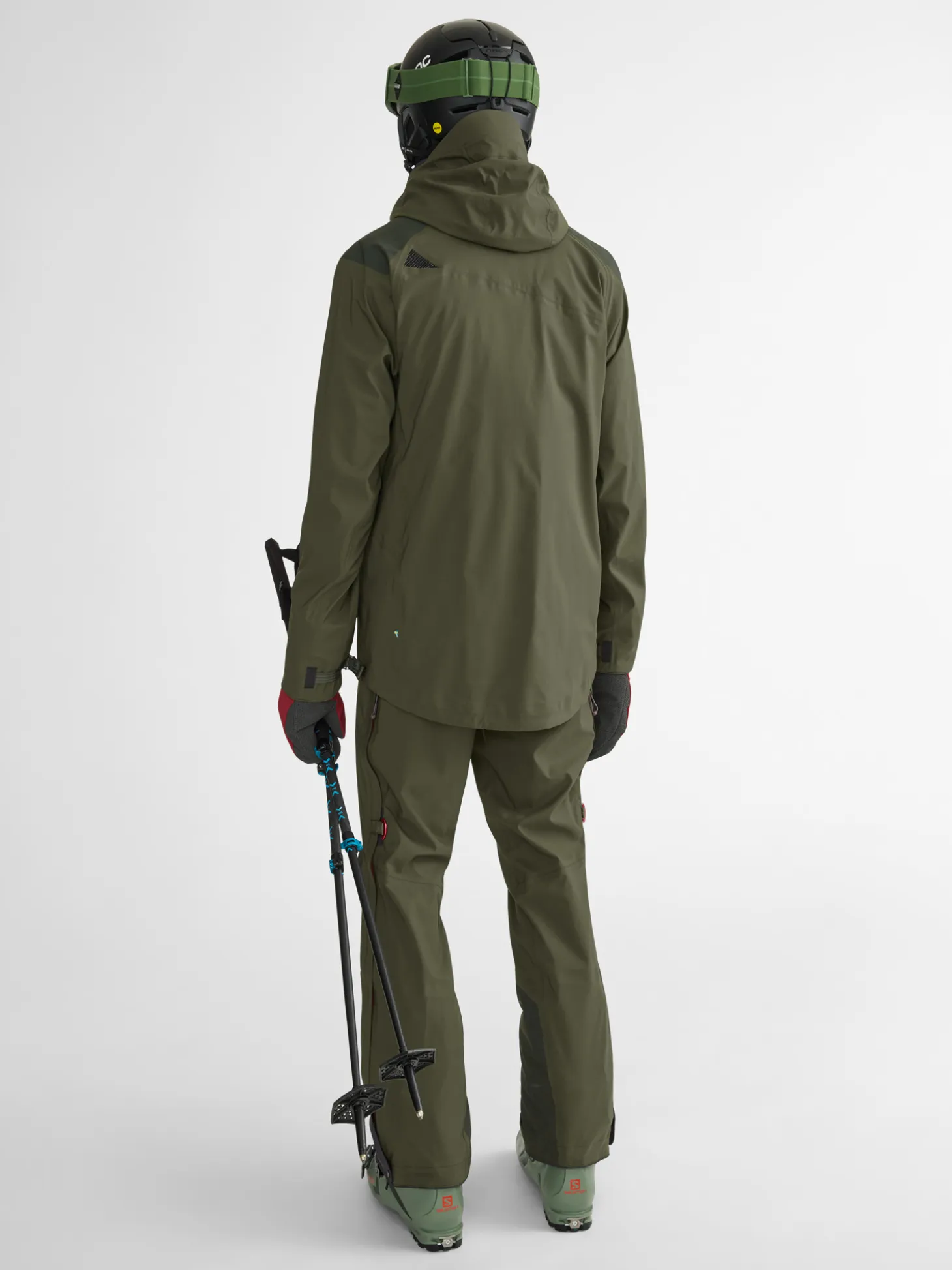 Klättermusen Vattentäta Jackor-Skirner Rosin Green