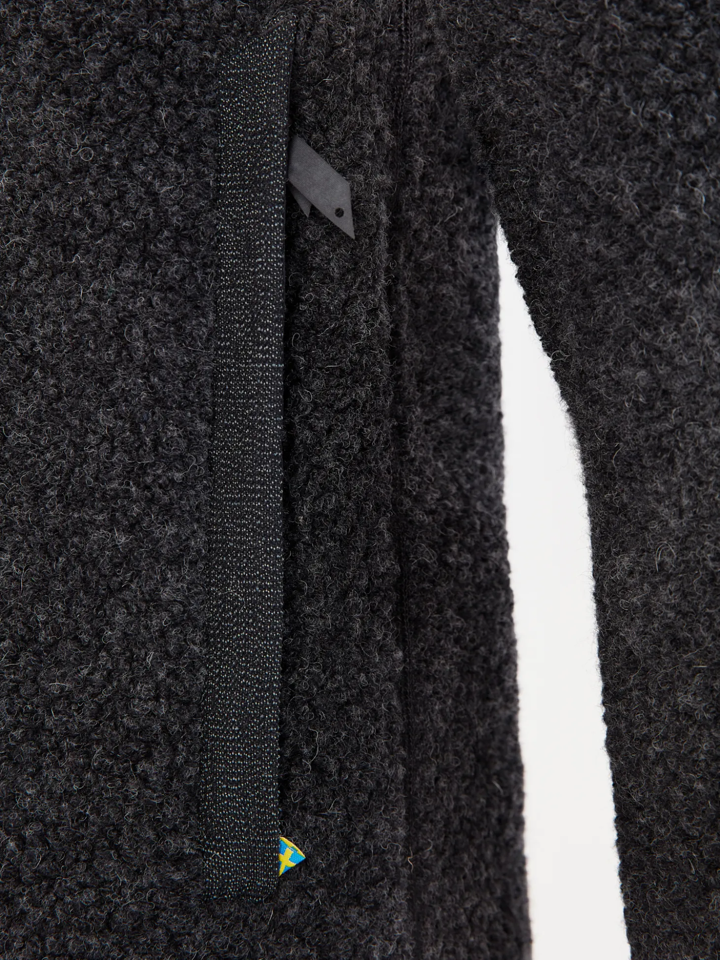 Klättermusen Tröjor & Fleece-Skoll Zip Charcoal