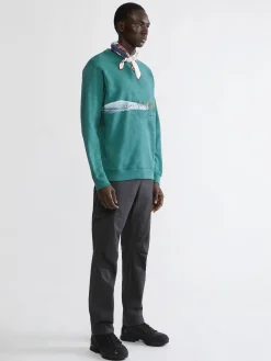 Klättermusen Tröjor & Fleece-Turid Crew Sweater Britta Deep Green