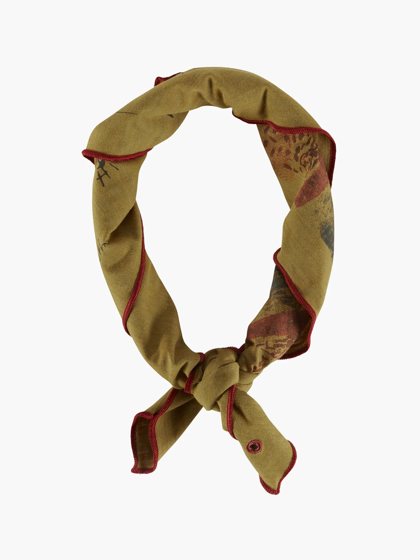 Klättermusen Handskar & Halsdukar-Verdandi Scarf Britta Juniper Green